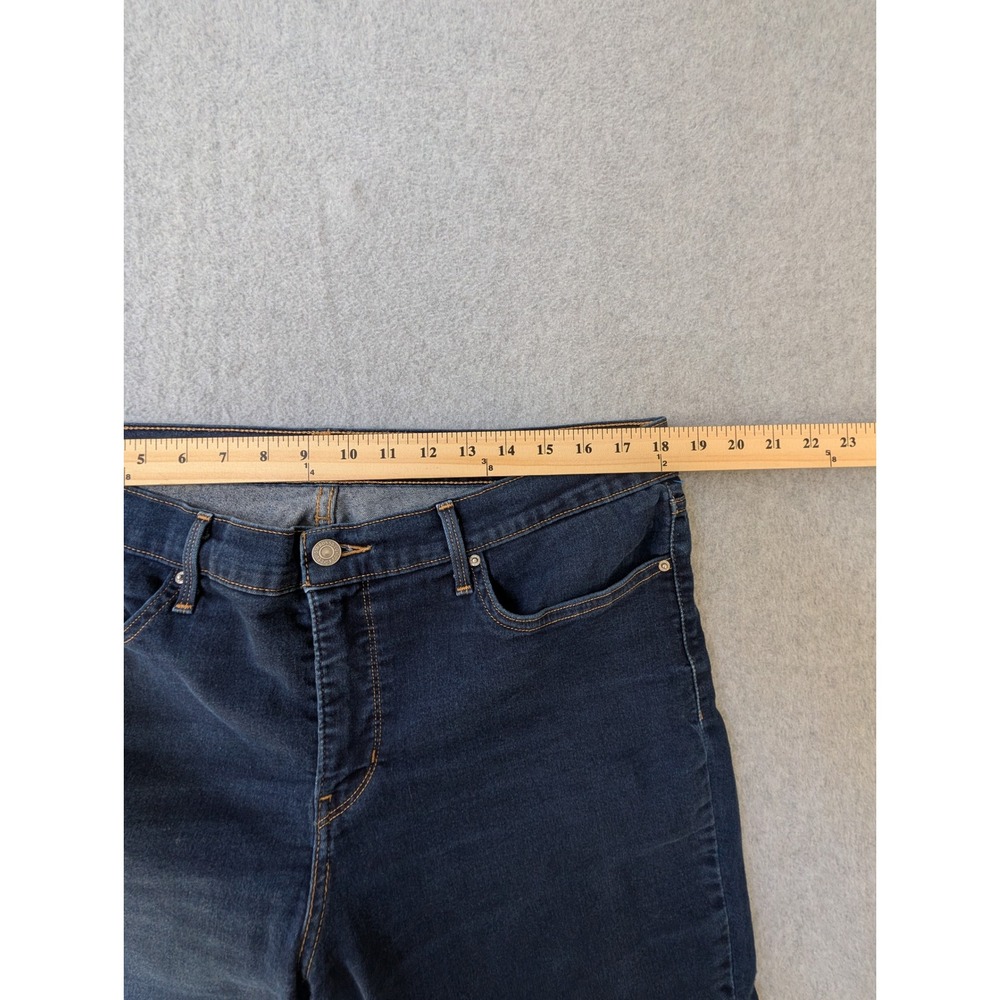 Levis 311 Shaping Skinny Jeans Womens 34 Dark Wash Blue Denim Stretch